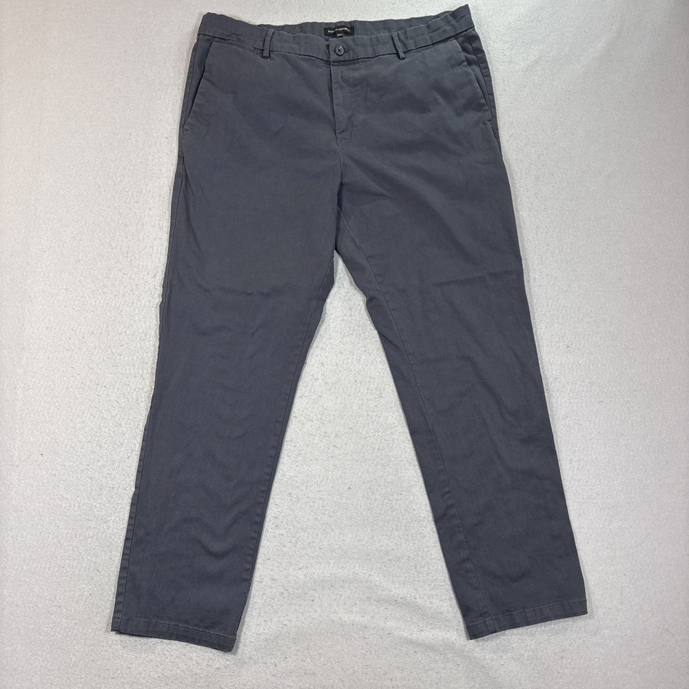 Banana Republic Pants Mens 38X32 Gray Chino Pant Flat Front